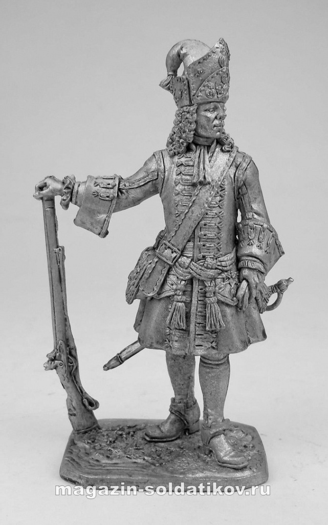 270 Обер-офицер гренадерских полков армейской пехоты 1710 г.EK Castings