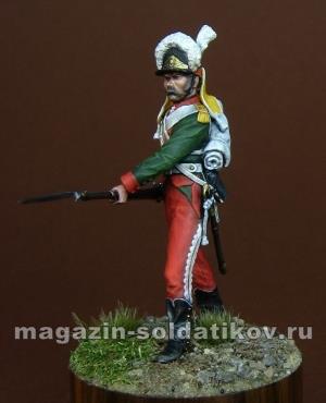Русский гренадер 1787-96 гг. 54 мм, Chronos miniatures
