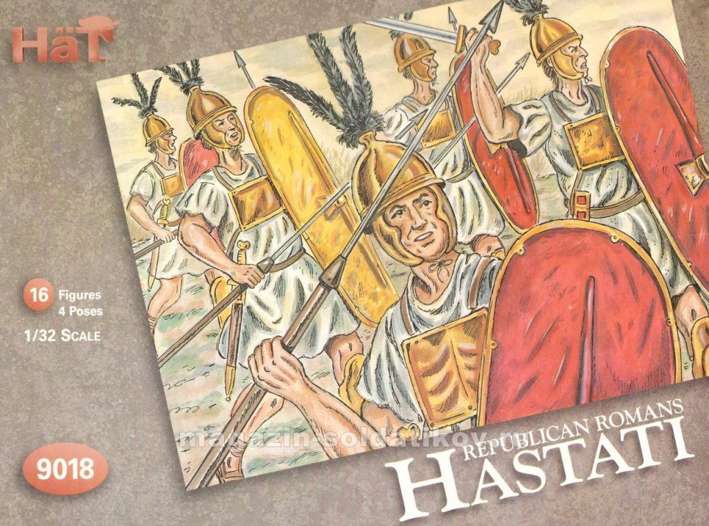 Republican Romans-Hastati (1:32), Hat