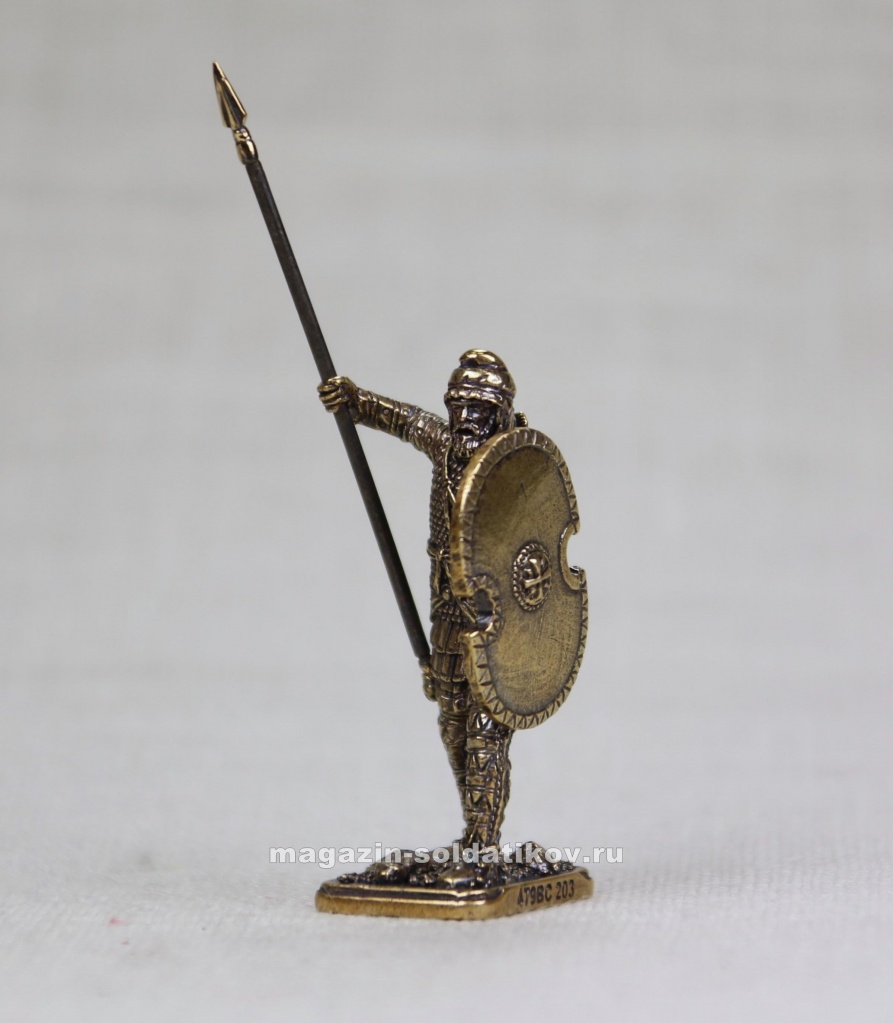 Копейщик Парвиз, 479 г. до н.э. 40 мм, Седьмая миниатюра