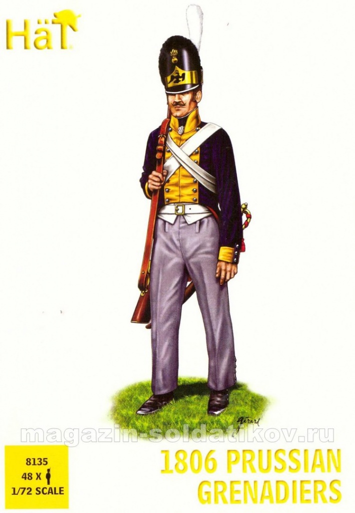 1806 Prussian Grenadiers (1:72), Hat