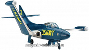 Сборная модель из пластика RV 04286 Военный самолет F9F-5 Panther 'Blue Angels'; 1:72 Revell - фото