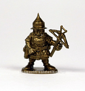 Фигурка из металла Гном-русич с арбалетом 28 мм STP-miniatures - фото