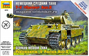 Сборная модель из пластика Танк Пантера T-V Ausf D (1/72) Звезда - фото