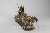 Кельтская колесница (+2 фигуры), бронза 40 мм, Бронзовая коллекция - фото