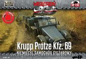 Сборная модель из пластика Krupp-Protze Kfz.69, 1:72, First to Fight - фото