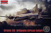 Сборная модель из пластика Лайнер Bristol 175 Britannia «African Safari» 1/144 Roden - фото