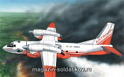 Сборная модель из пластика Многоцелевой самолет АН-32П (1/288) Восточный экспресс - фото