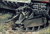 Сборная модель из пластика Минный трал для танков Т-55, Т-64, Т-80, Т-84 SKIF (1/35) - фото