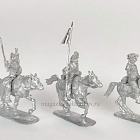 Сборные фигуры из металла Кавалерия. Командная группа 1783-96 гг. 28 мм, Figures from Leon
