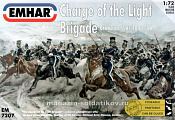 Солдатики из пластика EM 7207 Charge of the Light Brigade Crimean War, 1:72, Emhar - фото
