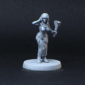 Egsnake - Egyptian girl with snake wand, 28 mm, Brother Vinni`s - фото