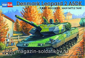 Сборная модель из пластика Танк «Danish Leopard 2A5DK» (1/35) Hobbyboss - фото