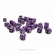 Набор из 36 кубиков D6 (фиолетовый) Звезда - фото
