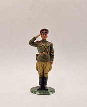 Гвардии капитан Красной армии, 1943-45 гг, СССР, 54 мм, Студия Большой полк - фото