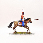Миниатюра из олова Лейб-гвардии казак (конная фигура), 54 мм, Студия Большой полк