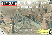 Солдатики из пластика EM 7208 Russian Artillery Crimean War, 1:72, Emhar - фото