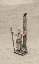 Миниатюра из олова Волхв на капище, IX-XI века, 54 мм, Студия Большой полк - фото