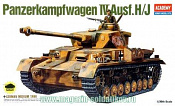 Сборная модель из пластика Немецкий танк Pz-IV H/J (1:35) Академия - фото