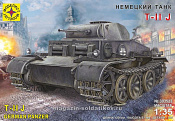 Сборная модель из пластика Немецкий танк T-II J 1:35 Моделист - фото