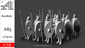 Сборные фигуры из смолы Ауксиларии, 1:72, Alex miniatures - фото
