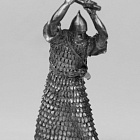 Миниатюра из олова 5181 СП Ассирийский воин с булавой 54 мм, Солдатики Публия