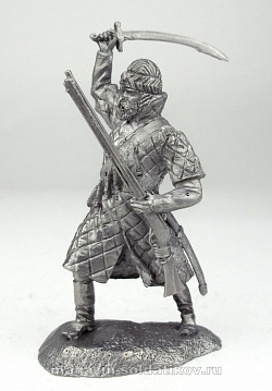 Миниатюра из олова 5104 СП Московский стрелец, XVI-XVII вв., 54 мм, Солдатики Публия