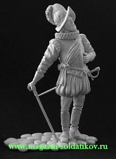 Испанский офицер, 16 век, Chronos Miniatures - фото