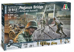 ИТ Набор WWII Pegasus Bridge (1/72) Italeri