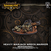 Merc Heavy Warjack Wreck Marker Warmachine. Фэнтези - фото