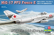 Сборная модель из пластика Самолет «MiG-17F Fresco E » (1/48) Hobbyboss - фото