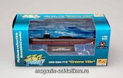 Масштабная модель в сборе и окраске Подводная лодка USS. SSN-772 «Гринвиль» 1:700 Easy Model - фото