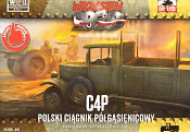 Сборная модель из пластика C4P Polish artillery tractor - First To Fight PL1939-42 1:72, First to Fight - фото