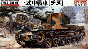 Сборная модель из пластика Танк IJA type3 medium tank «Chi-Nu», 1:35, FineMolds - фото
