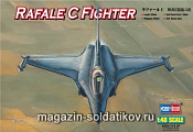 Сборная модель из пластика Самолет «France Rafale C Fighter» (1/48) Hobbyboss - фото