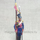 Миниатюра из олова Рядовой Волынского уланского полка 1812 год, 54 мм, Студия Большой полк