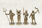 Фигурки из бронзы Мифы и легенды (набор 4 шт) 40 мм, Unica - фото
