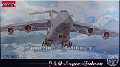 Сборная модель из пластика Самолет Lockheed C-5M Super Galaxy 1/144 Roden - фото
