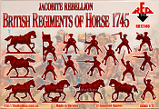 Солдатики из пластика British Regiments of Horse (1/72) Red Box - фото