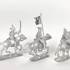 Сборные фигуры из металла Кавалерия. Командная группа 1783-96 гг. 28 мм, Figures from Leon