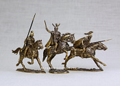 Миниатюра из бронзы Македоняне. Битва при Иссе, 333 г. до н.э. (набор из 3 фигур) 40 мм, Седьмая миниатюра - фото