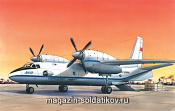 Сборная модель из пластика Многоцелевой самолет АН-32 (1/288) Восточный экспресс - фото