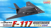 Самолет USAF F-117 Nighthawk 37 TFW (1/144) Dragon. Авиация - фото