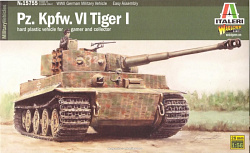 Сборная модель из пластика ИТ Танк Pz.Kpfw. Vi Tiger I, 28 мм, Italeri