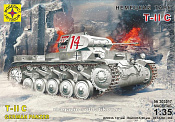 Сборная модель из пластика Немецкий танк ТII C 1:35 Моделист - фото