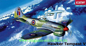 Сборная модель из пластика Самолёт Hawker Tempest V, (1:72) Академия - фото