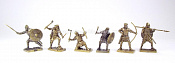 Миниатюра из бронзы Викинги 2 (наб. 6 шт,) 40 мм, Бронзовая коллекция - фото