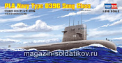 Сборная модель из пластика Подводная лодка PLAN Type 039 Song Class (1/350) Hobbyboss - фото