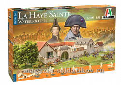 Солдатики из пластика ИТ Набор Waterloo 1815 La Haye Sainte (1/72) Italeri