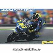 Сборная модель из пластика Мотоцикл Ямаха YZR M1 2004 1:12 Хэллер - фото